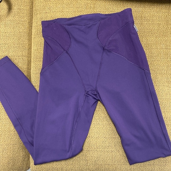 Savage x Fenty Curve Alert High-Waist Rib Legging in Punk Purple Size 8-10 NWT - Picture 5 of 7